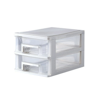 Pull Out Cabinet Organizer Under Shelf Drawer Sliding Drawer Storage Box  For Kitchen, Bathroom, Home (Gray,L:23.7*22.8*7.0cm) 