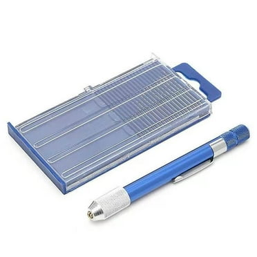 21pcs Mini Twist Micro-Drill Set 61-80 Jewelers Bit Drill w/ Kit Pin Hand M5E1