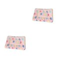 thumbnail image 2 of relayinert Polyester Washable And Machine Washable Pet Mat For Easy Cleaning Soft And Breathable Pet Bed pink heart 30*40cm 2Set, 2 of 6