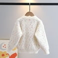 thumbnail image 5 of Spazoro Kids Girls Boys Sweaters, Crew Neck Thickening Casual Long Sleeve Warm Shirts for Child Girls White Size 3-4T, 5 of 9