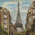 thumbnail image 3 of Vassileva, Silvia 12x12 Black Modern Framed Museum Art Print Titled - A Moment in Paris I, 3 of 5