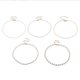 thumbnail image 5 of Joyería temperamento elegante y generosa cadena de clavícula hermoso collar de perlas de imitación retro collar de damas, 5pcs set-4mm, 5mm, 6mm, 8mm, 10mm JAMW Sencillez, 5 of 5