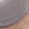 thumbnail image 5 of Paillasson Demi-Cercle Tapis de Sol Demi-Cercle Piège à Poussière Fibre de Polyester Forte Absorption Antidérapant pour Extérieur Intérieur, 5 of 5