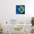 thumbnail image 3 of Stupell Industries Modern Nocturnal Circle Symmetry Canvas Art, 17 x 17, by Matthew Finger, 3 of 8