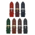 thumbnail image 4 of Hirsch Osiris Leather Watch Strap - Red - M - 12mm - Gold Buckle, 4 of 9