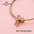 thumbnail image 3 of 925 Sterling Silver Charm for Bracelets Number 30 Dangle Charm Women Bracelet Charm, 3 of 4