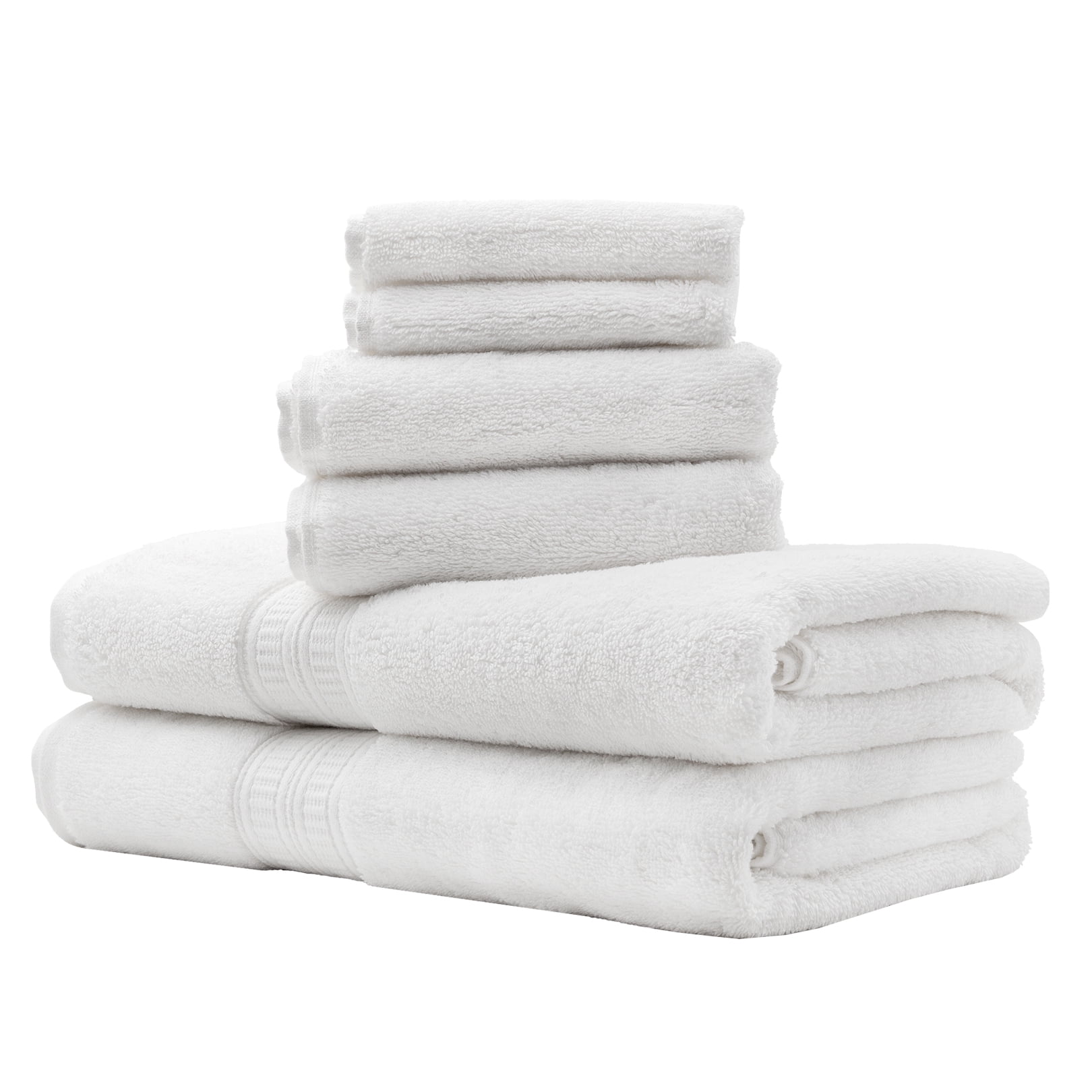 Brand – Pinzon 6 Piece Pima Cotton Bath Towel Set - Royal Blue