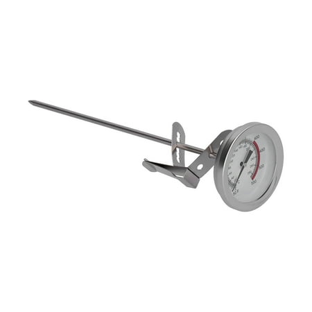 

Loewten Baking Thermometer Stainless Steel Frying Thermometer Milk Tea Coffee Fryer High Temperature Thermostat For Turkey BBQ Grill Cooking Thermometer For Liquids