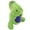Green, variant on goDog® Dinos™ T-Rex Just for Me™ with Chew Guard Technology™ Durable Plush Squeaker Dog Toy, Pink, Mini