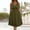 Army Green, variant on Womens Plus Size Dresses Sleeveless Wrap V Neck Sundress Casual Summer Wedding Guest Cocktail Dress with Pockets Red