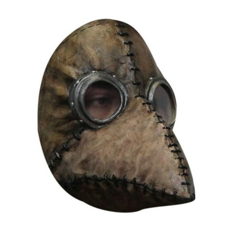 Halloween Scary Brown Plague Doctor Adult Mask