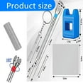 thumbnail image 2 of 13PCS Professional Watch Screwdriver Set, Micro Precision Glasses Repair Kit, with 13PCS 0.2-2.0MM Extra Replace Blades, for Eyeglass Sunglass Watchmaker Jewelry Computer Phone Small Tools, 2 of 7