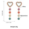 thumbnail image 4 of Minnieouse 1 par de pendientes colgantes Vintage bohemio en forma de corazón con cuentas pendientes boda fiesta joyería novia presente Ropa, zapatos y accesorios Miscelánea Minnieouse AP010637-00, 4 of 6