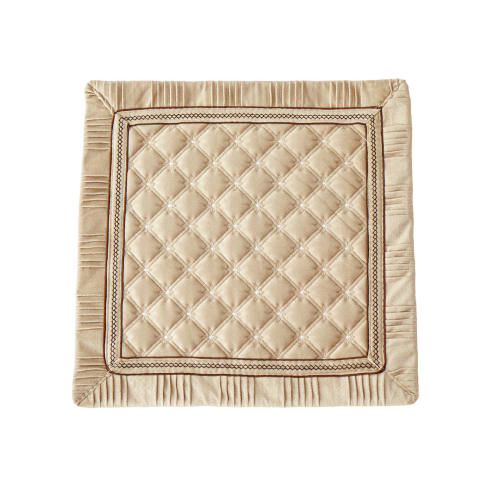 Manteles individuales Breve terciopelo de cristal Evitar