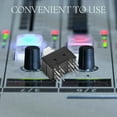 thumbnail image 4 of OULII 4Pcs Self-Locking Push Button Switch Black Compact Easy Operation Durable Construction, 4 of 8