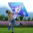 thumbnail image 6 of Mint's Colorful Life Mermaid Kite for Girls & Kids, Easiest to Fly Delta Kite, 6 of 6