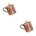 thumbnail image 3 of Cateissary Moscow Mule Mug Cup Tea Coffee Lid with Mug Beer Drinking Cobre 350 ml 2Conjunto, 3 of 6