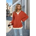 thumbnail image 2 of Camisetas de Larga para Mujer Naranja XL, 2 of 5