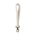 thumbnail image 1 of KAIYANG Pulsera de macramé hecha a mano para mujer, estilo campestre, con cordón para la muñeca, color negro, 1 of 5