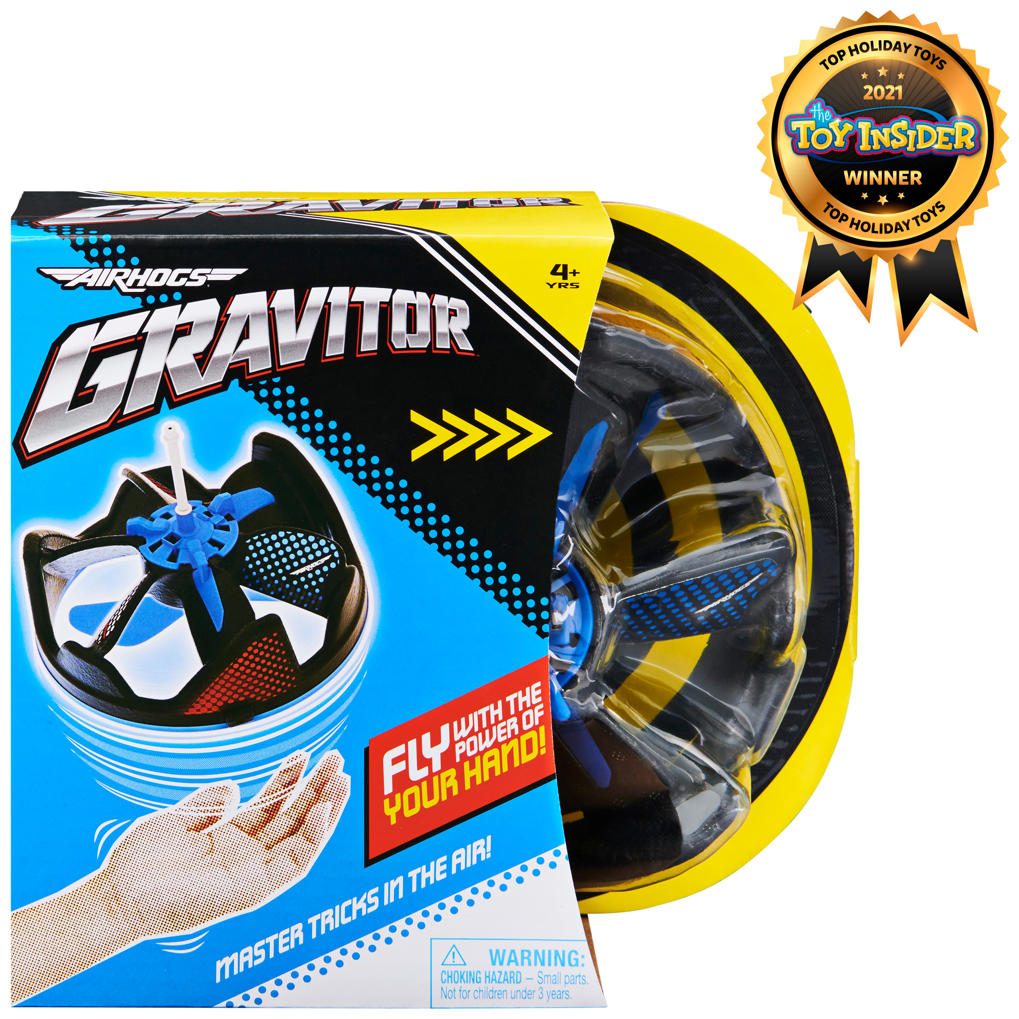 Air Hogs Gravitor with Trick Stick, USB Rechargeable Flying Toy - image 3 of 10