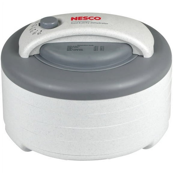 Nesco 500-watt Jerky Maker and Food Dehydrator Fd-61 (White, Gray)