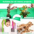 thumbnail image 2 of Alfombra para macetas Onlysuki, 39,5 x 31,5 cm, impermeable para plantas de interior, 2 of 6