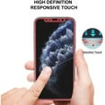 thumbnail image 3 of Mignova iPhone 11 Pro Screen Protector, Front + Back 9H Hardened Tempered Glass Film [Anti-Scratch] [no Bubble] [3D Touch] for Apple iPhone 11 Pro 5.8 inch -Red, 3 of 7