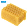 thumbnail image 3 of Uxcell 70x40x10mm Residue Eraser Rubber Cement Eraser, 8 Pack Adhesive Remover, Yellow, 3 of 6