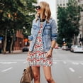 thumbnail image 4 of Fotbe Forest Mushrooms Vestido de Verano sin Mangas para Mujer – Vestido Midi Línea A, Estilo Camiseta Floral, Vestido Playero Casual y Fluido, 4 of 7