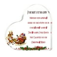 thumbnail image 2 of Acrylic Standing Ornament Ornament Crafts Stand Christmas Gifts, 2 of 6