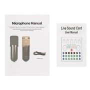 Studio Recording Kit Microphone Set Music Podcast Equipment Mixer Condenser Home