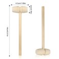 thumbnail image 2 of 20 Pcs Mini Wooden Hammers for Chocolate, Small Wood Toy Mallets for Kids, 2 of 7