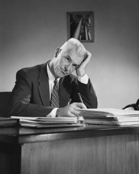 Businessman Sitting