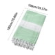 thumbnail image 3 of 70.86x39.37in Cottons Beach Towel Multicolor Diamond Geometric Jacquards Fringe Tassels Lightweight Skines Friendly Soft For Summer Pool Travel Gym, 3 of 6