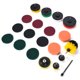 thumbnail image 5 of Juego de 20 cepillos para taladro con varilla de extensión y almohadillas de esponja para fregado a presión, kit de limpieza de cocina, 5 of 8