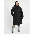 thumbnail image 3 of Ozark Trail Women's and Women's Plus Ultra Long Puffer Coat, Size XS-2X, 3 of 7