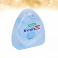 thumbnail image 2 of QARUN Micro Wax Dental Floss, 2 Pack 50M Ultra Thin Elastic Nylon String, Gentle Interdental Cleaner for Tight Teeth & Gum Line, Blue Oral Hygiene Tools for Plaque & Food Removal, 2 of 7
