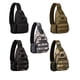 thumbnail image 4 of Eigraketly Bolsa de hombro en el pecho Bolsillo para botellas Bolsas de sujeción Bolsas de deportivas Mochilas de mochilero Camuflaje Marrón Eigraketly OD022866-04, 4 of 6