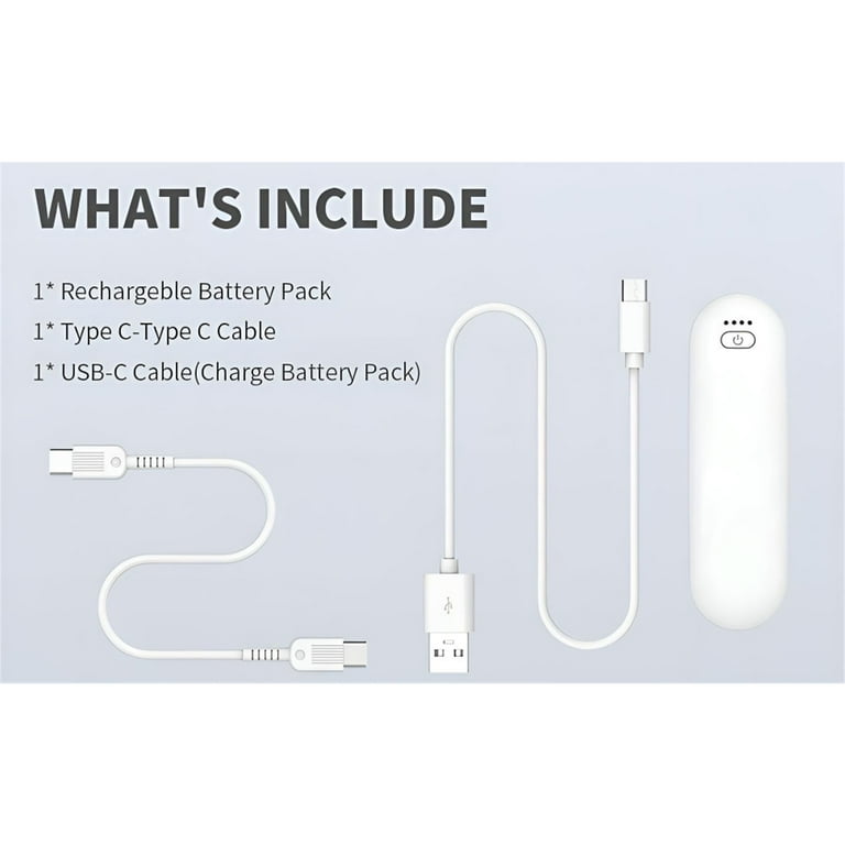 Battery Pack for Meta/Oculus Quest 2/Quest 3/Quest 3S, 5000mAh