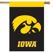 Briarwood Lane Iowa Hawkeyes NCAA Licensed House Flag