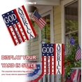 thumbnail image 4 of God Bless America 4th of July Patriotic Garden Flag, Home Decorative American Memorial Day Yard USA Star Stripes Outside Decoration, Spring Summer Seasonal Outdoor Small Decor 12.5x18, 4 of 6