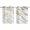 Off White Light Yellow Light Brown, variant on 2 Panels Kitchen Tier Curtains 39 Inch Length, Golden Marble Grommets Window Treatment Curtain, Vintage Abstract Modern Art Thermal Curtains Drapes for Living Room/Bathroom