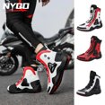 thumbnail image 2 of Cycling Shoes Motorcycle Waterproof Commuting Boots Off-road Rally Motorcycle Shoes Motorcycle Travel Outdoor Leisure Hot Style, 2 of 5