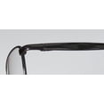 thumbnail image 6 of NEW D&A SMZ011(MZ11) MENS DESIGNER FULL-RIM GUNMETAL / BLACK SIMPLE & ELEGANT IN STYLE FRAME DEMO LENSES 52-20-0 FLEXIBLE HINGES EYEGLASSES/EYEWEAR, 6 of 9