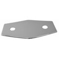 thumbnail image 1 of 2 Hole Remodel Plate - Polished Chrome, 1 of 1