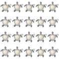 thumbnail image 2 of 20Pcs Sea Glass Turtle Charm Resin Tortoise Pendants Sea Turtle Charms with Alloy Findings for DIY Necklace Bracelet, 2 of 7