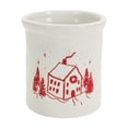 thumbnail image 3 of Melrose 83494 Crock with House, 4-inch and 5-inch Height, Set of 2, Clay, 3 of 4