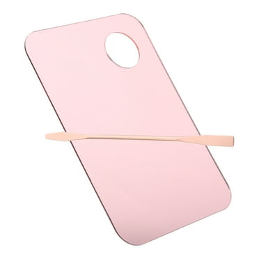 Palette Makeup Tools Pigment Tray Manual Makeup Palette Stainless Steel 15.00X9.90X0.20CM
