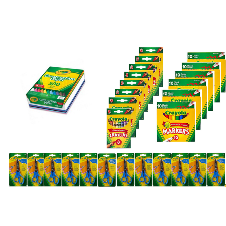 6 Packs: 200 ct. (1,200 total) Crayola® So Big® Crayons Classpack®