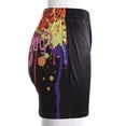 thumbnail image 3 of Seyurigaoka Seyurigaoka Women Shorts Summer High-Waist Pants Letters Dye Printed Party Club Run Wear, 3 of 7